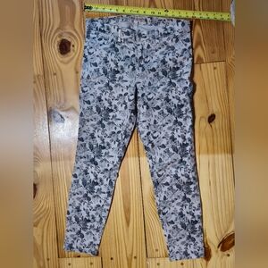 Floral Print Capri Jeans Summer